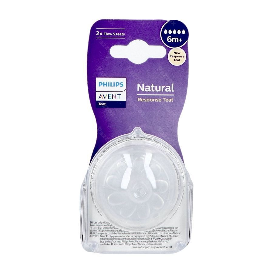 Avent Natural Response 3.0 Zuigspeen 6m+ T5
