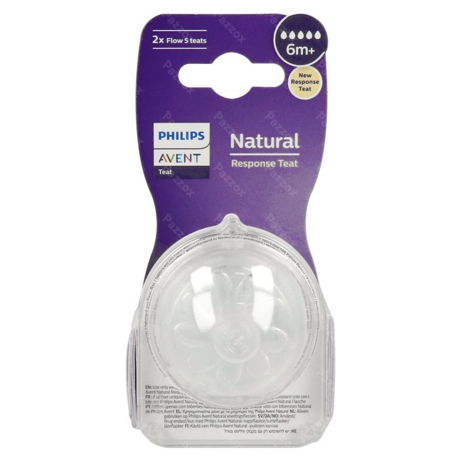 Avent Natural Response 3.0 Zuigspeen 6m+ T5