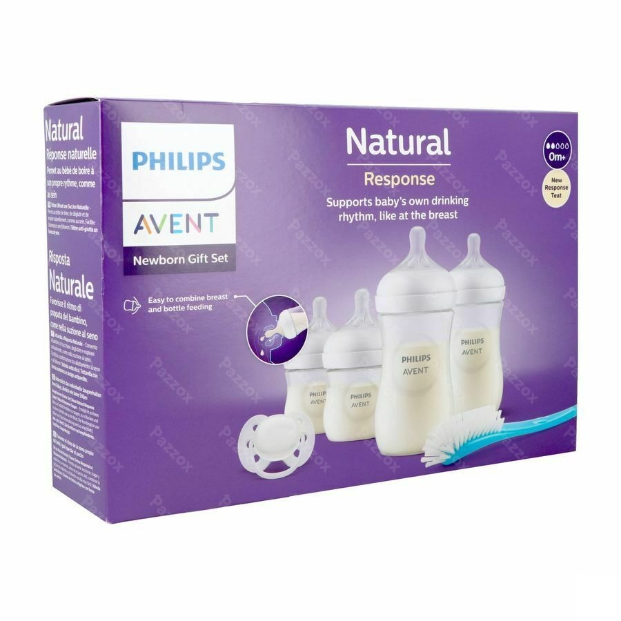 Avent Natural Response 3.0 Starterset 4 Flessen