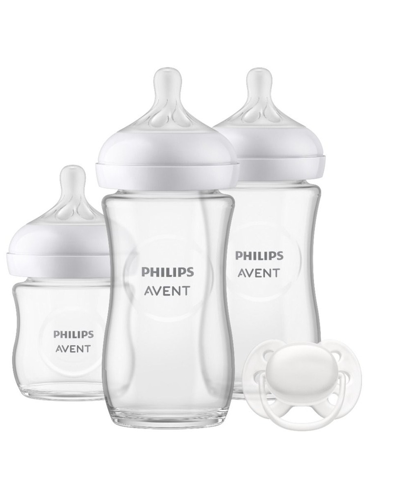 Avent Natural 3.0 Kit Nouveau-ne Biberons 3 En Verre
