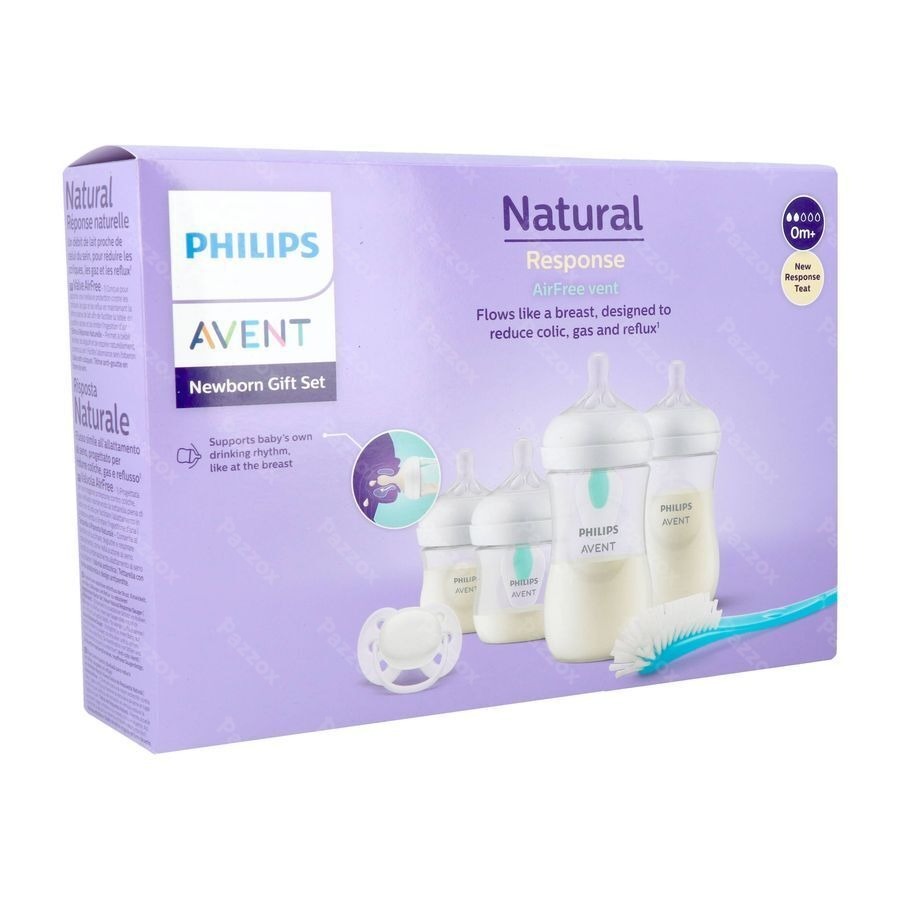 Avent Natural Airfree Kit Nouveau-ne Biberons 4 - Pazzox