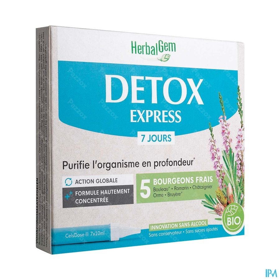 Herbalgem Detox Express Monodose 7x10ml