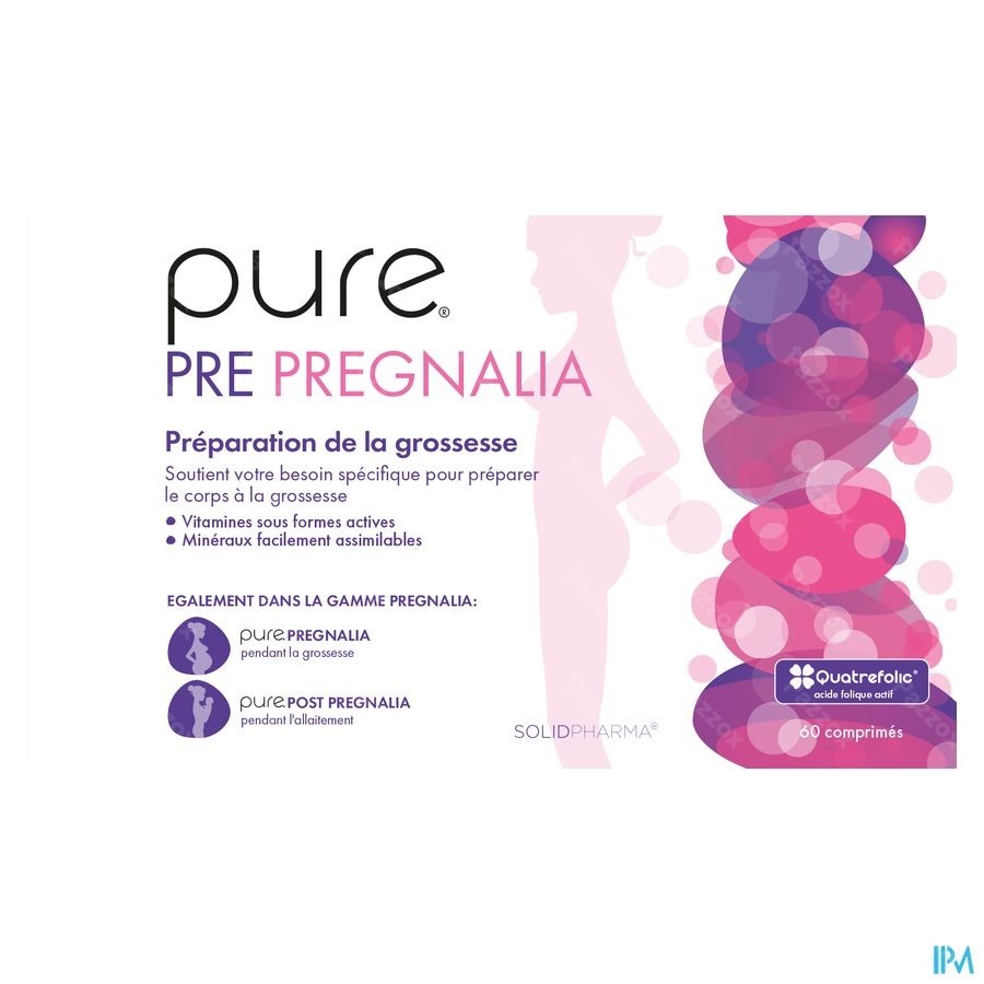 Pure Pre Pregnalia 60 Comprimés