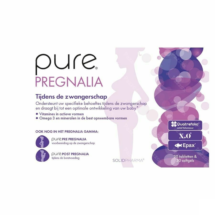 Pure Pregnalia Tabl 30+softcaps 30