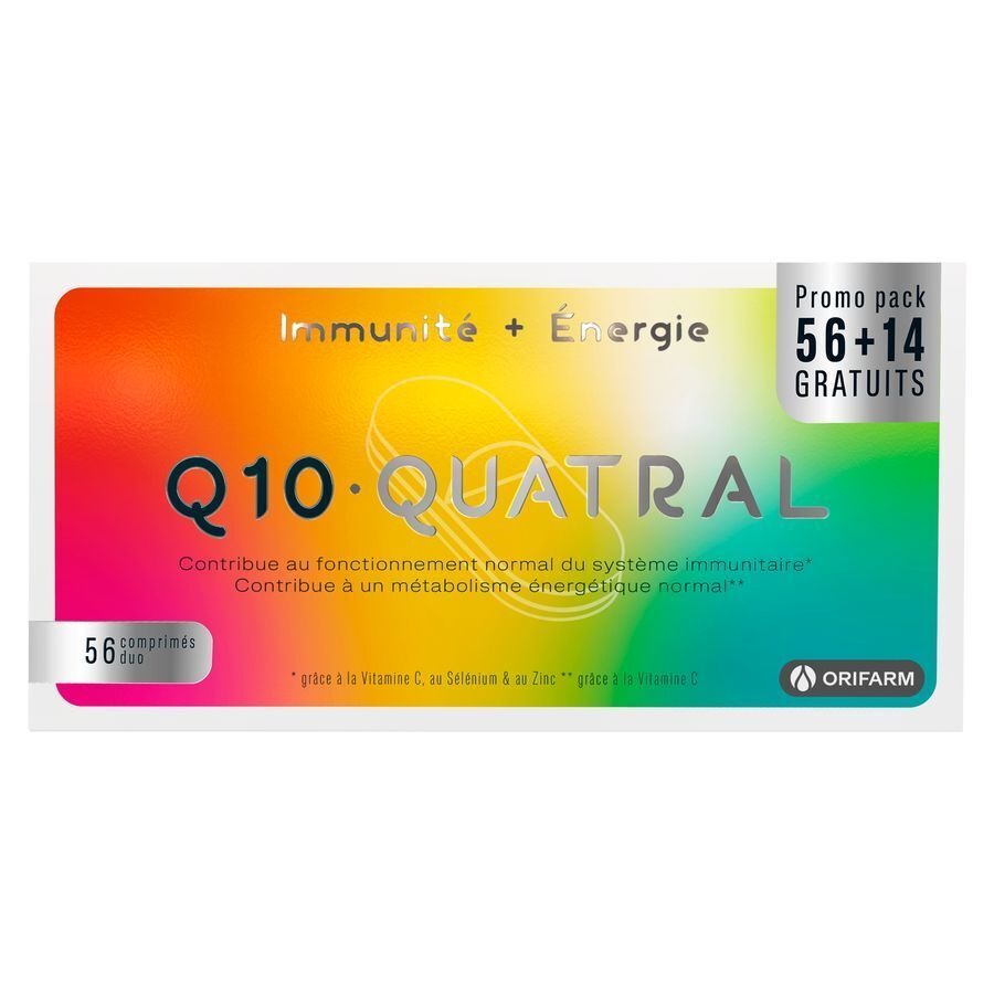 Q10-Quatral 56 + 14 Comprimés
