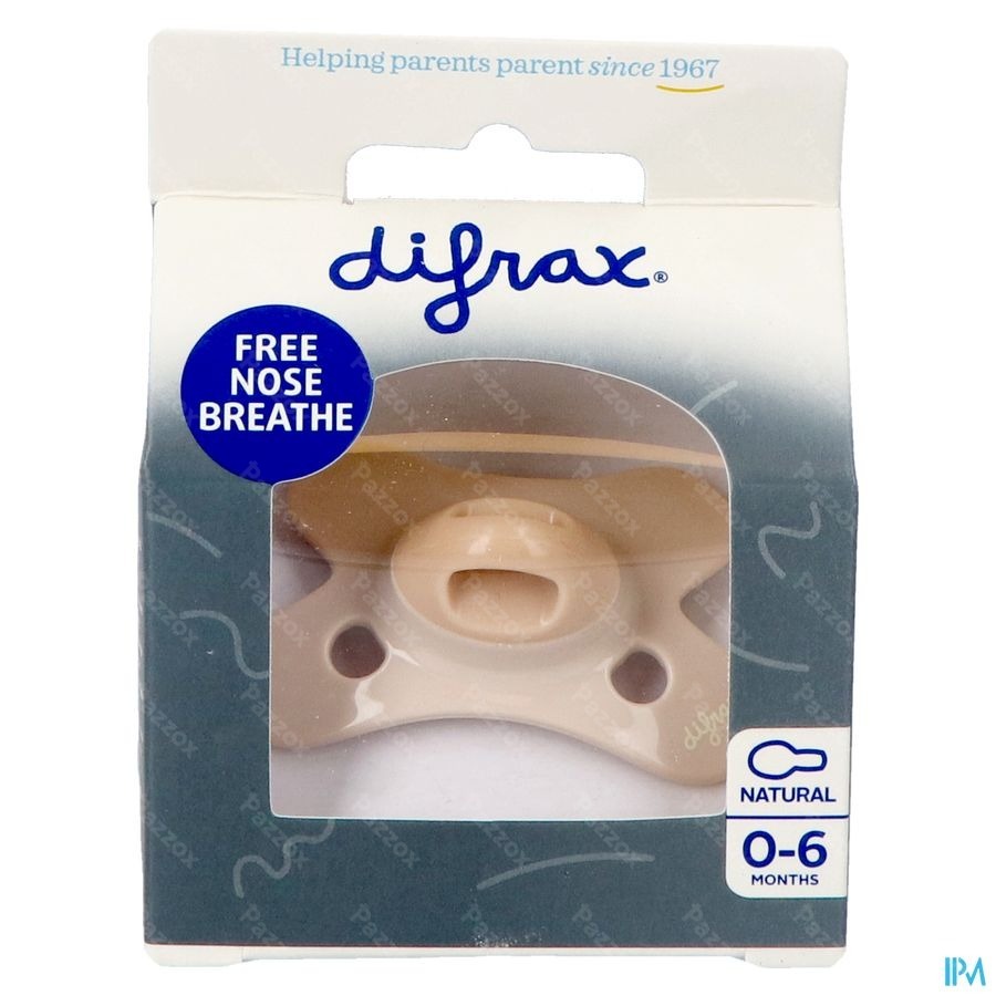 Difrax Sucette Natural 0-6m Special Edition Earth