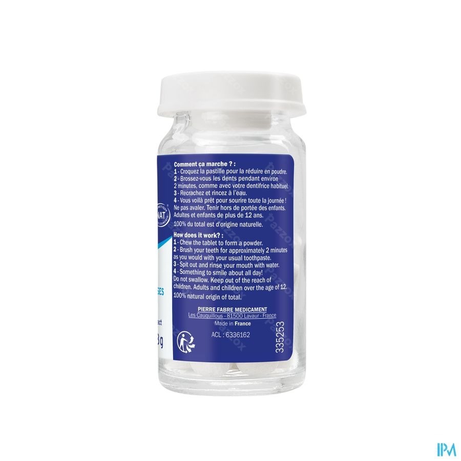 Elgydium Vaste Tandpasta Anti-Tandplak 60 Tabletten