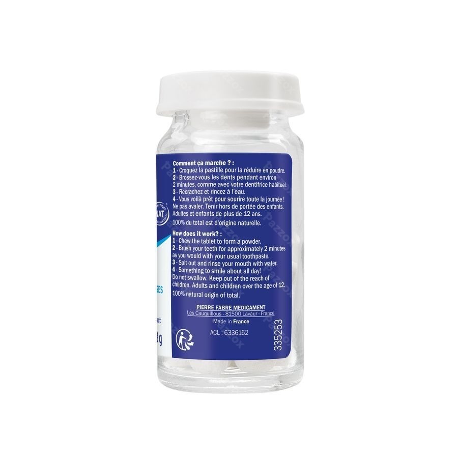 Elgydium Vaste Tandpasta Anti-Tandplak 60 Tabletten