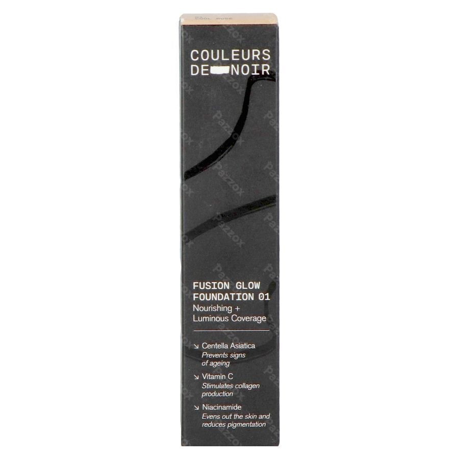Les Couleurs De Noir Fusion Glow Foundation 01 Cool Rosé 30ml