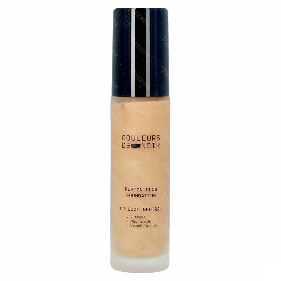 Les Couleurs De Noir Fusion Glow Foundation 02 Cool Neutral 30ml