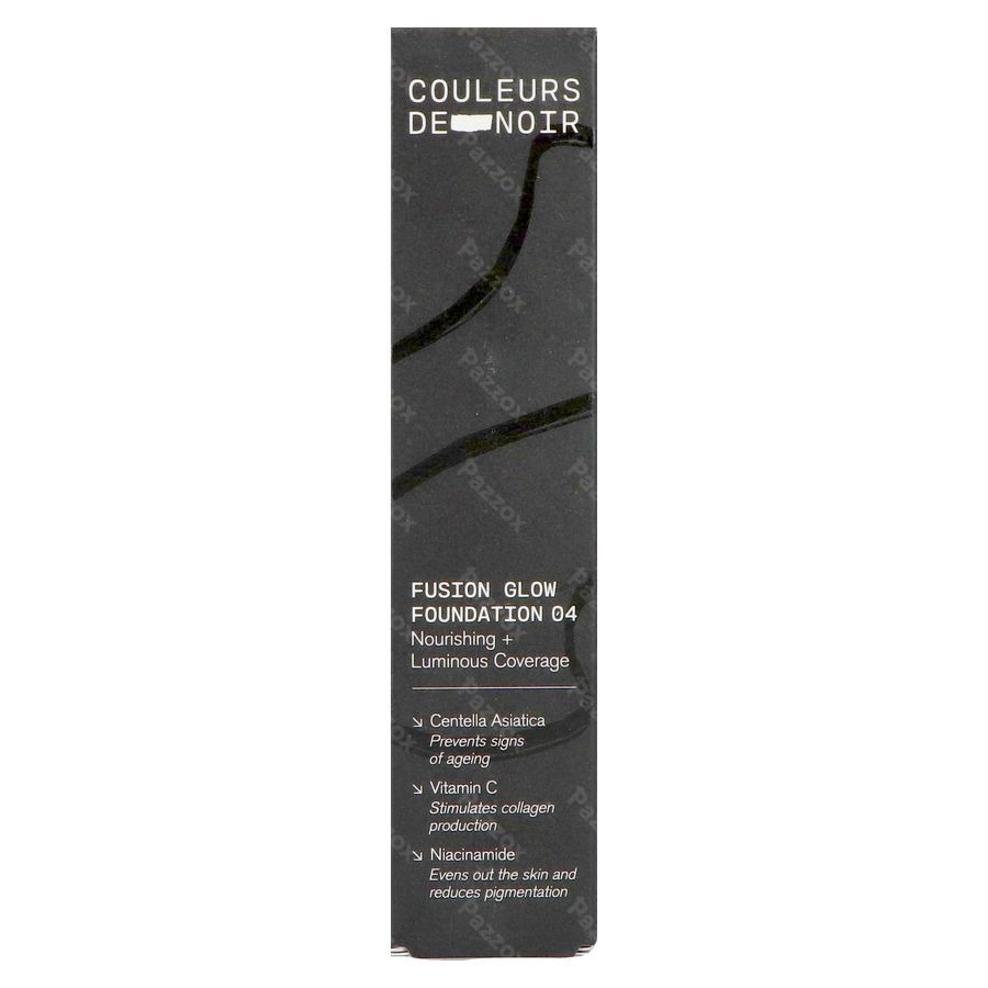 Les Couleurs De Noir Fusion Glow Foundation 04 Beige Doré 30ml