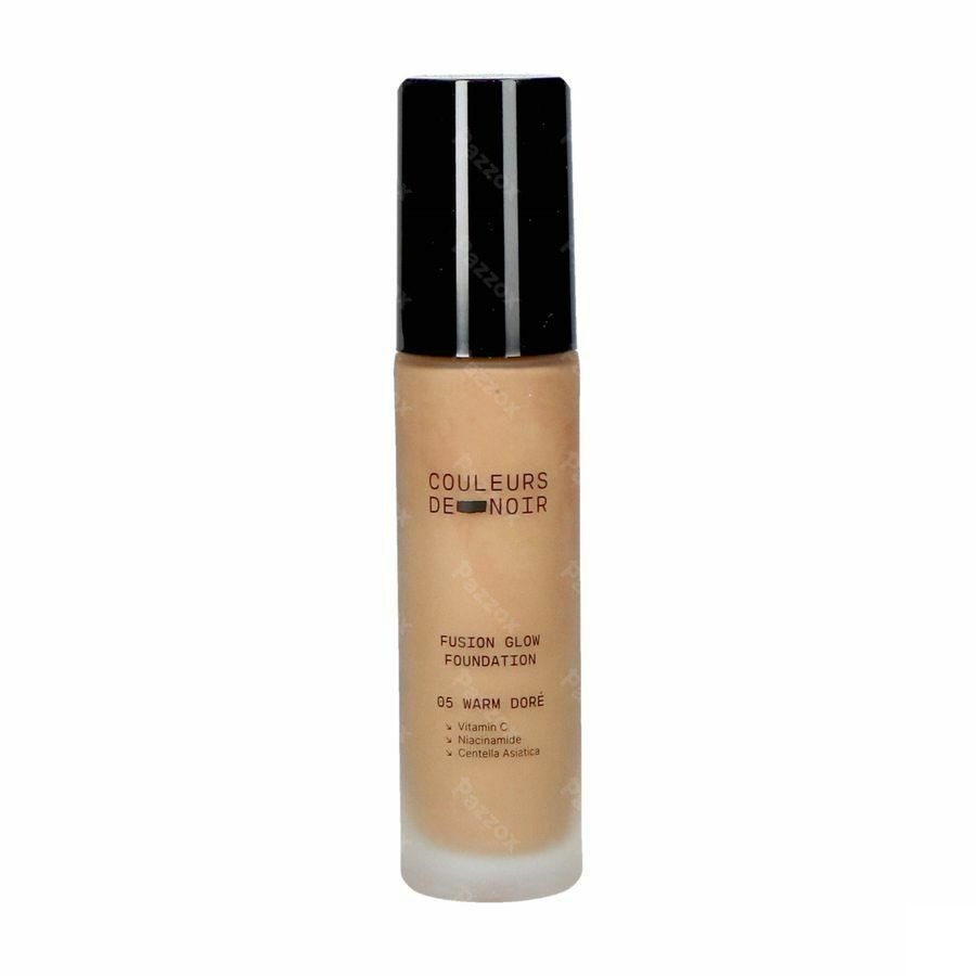 Les Couleurs De Noir Fusion Glow Foundation 05 Warm Doré 30ml