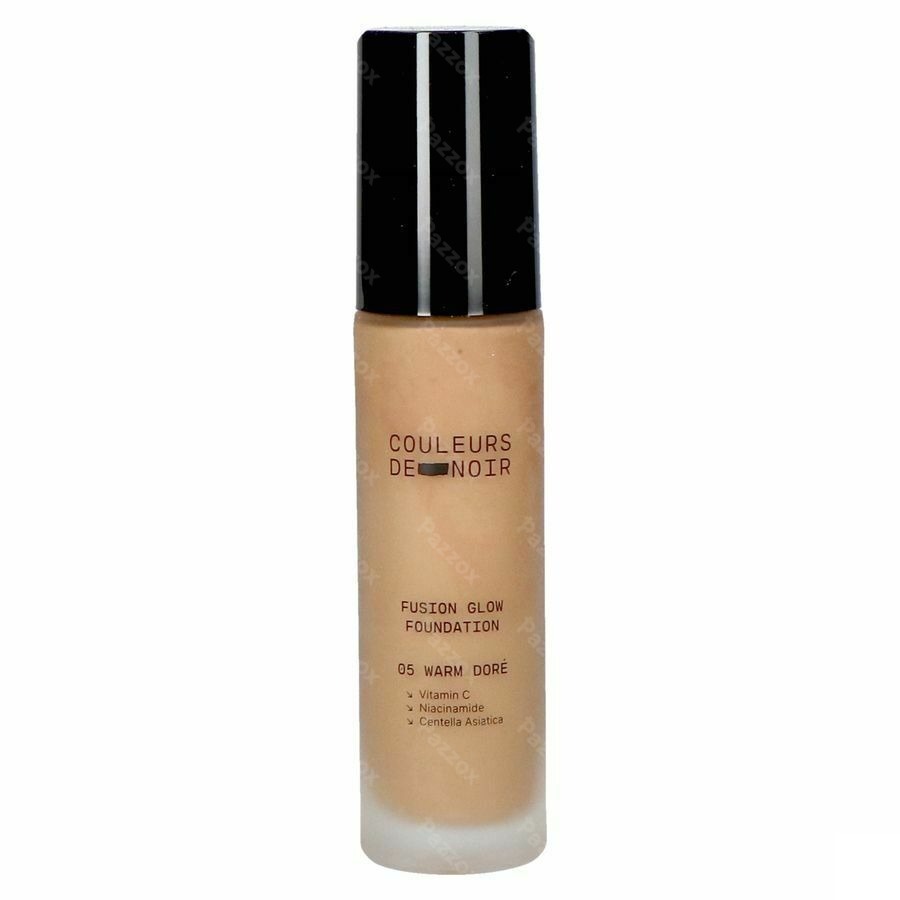 Les Couleurs De Noir Fusion Glow Foundation 05 Warm Doré 30ml