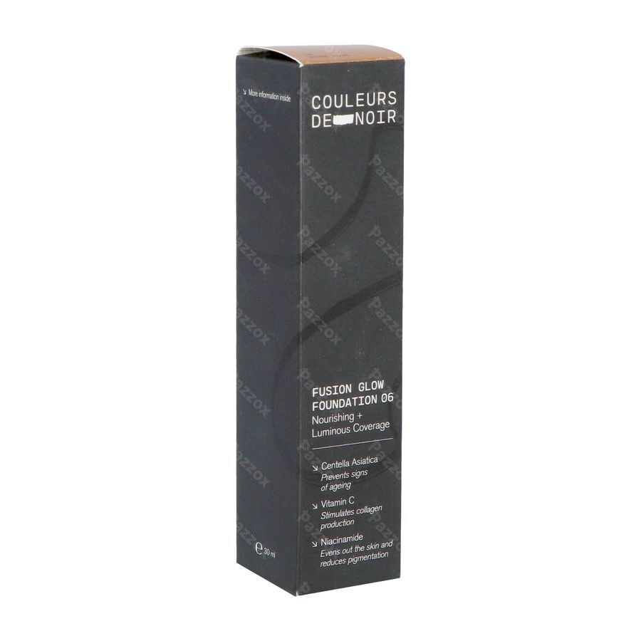 Les Couleurs De Noir Fusion Glow Foundation 06 Warm Rosé 30ml