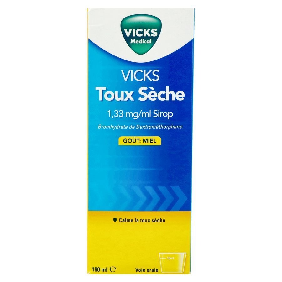 Vicks Toux Seche Sirop 180ml