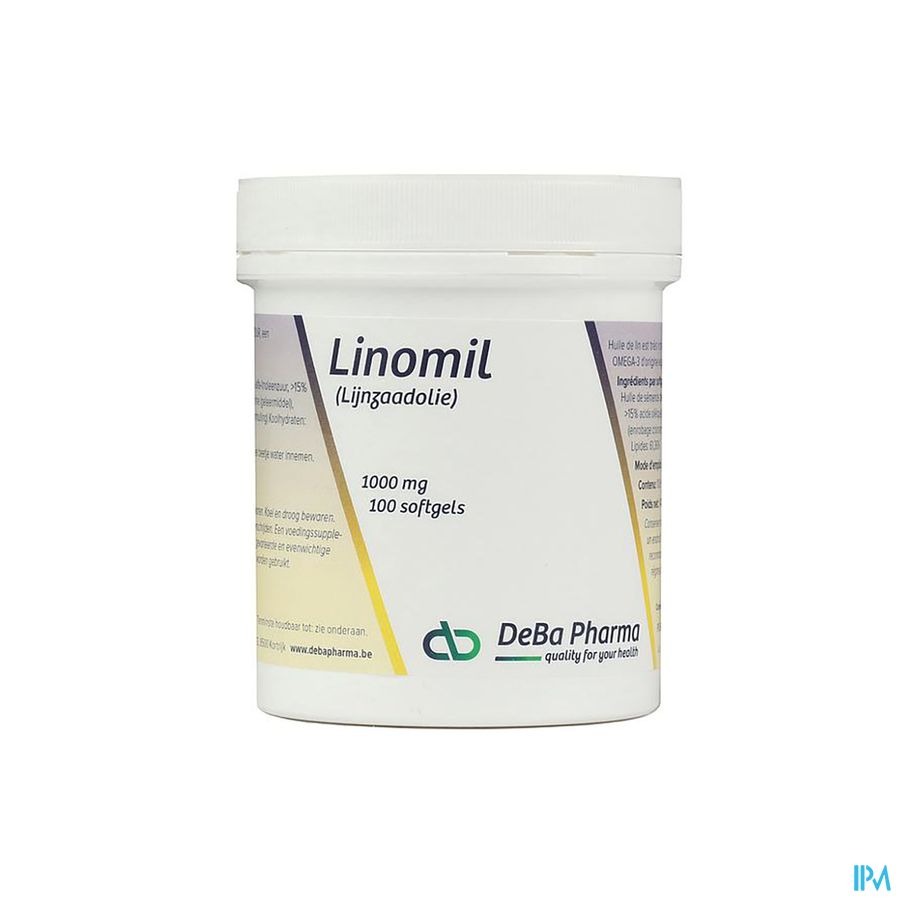 Deba Linomil 100x1g Softgels