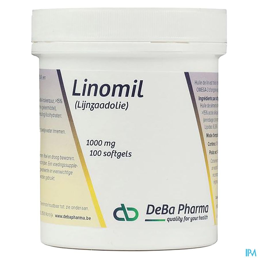 Deba Linomil 100x1g Softgels