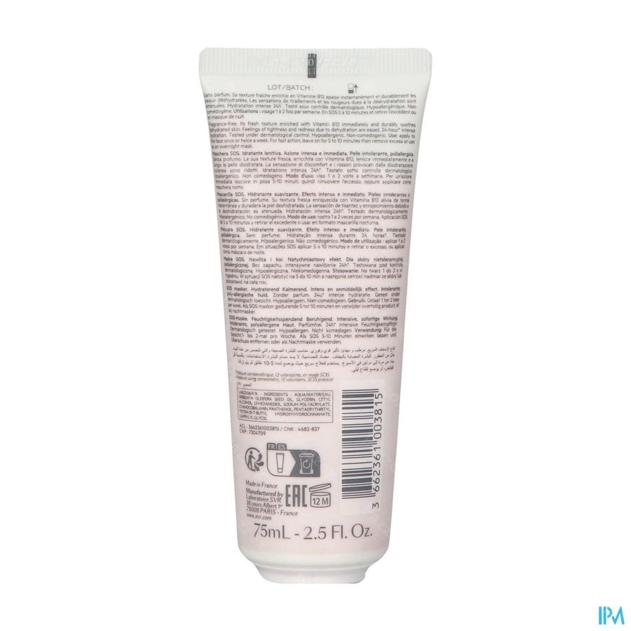 Svr Sensifine Masque 75ml