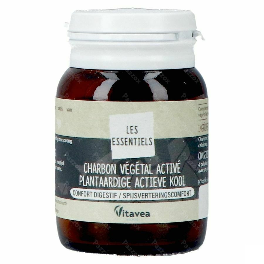Vitavea Plantaardige Actieve Kool Caps 40