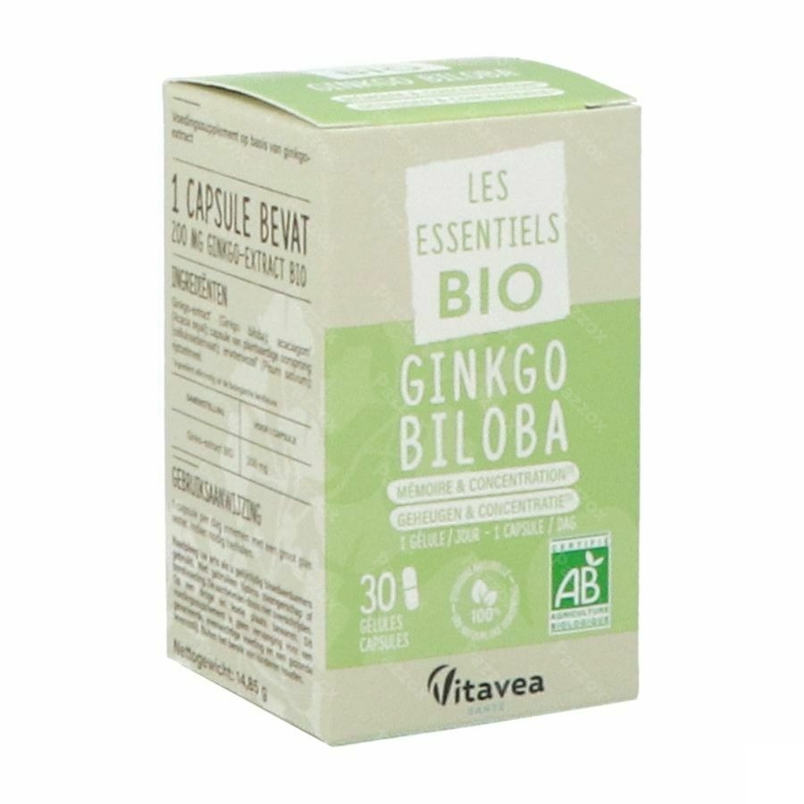 Vitavea Ginko Biloba Bio Caps 30