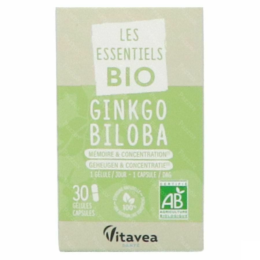 Vitavea Ginko Biloba Bio Caps 30