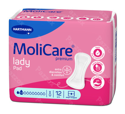 Molicare Premium Lady Pad 1,5 Drops 12 Stuks