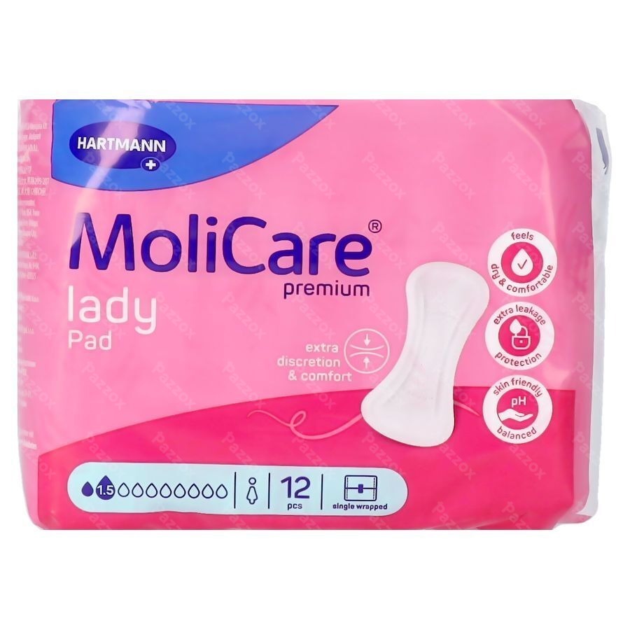 Molicare Premium Lady Pad 1,5 Drops 12 Stuks