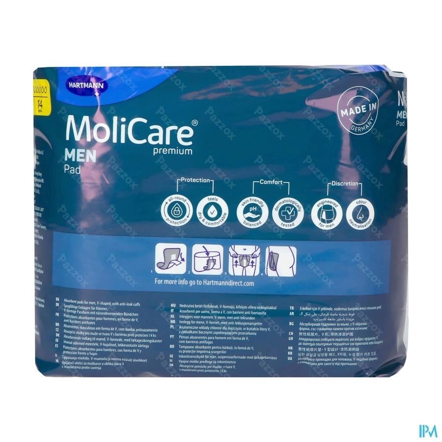 Molicare Premium Men Pad 3d 14 1680660