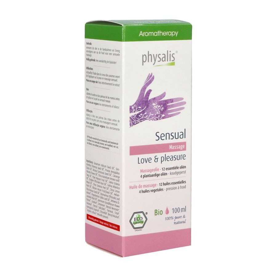 Physalis Massage Oil Sensual 100ml Nf