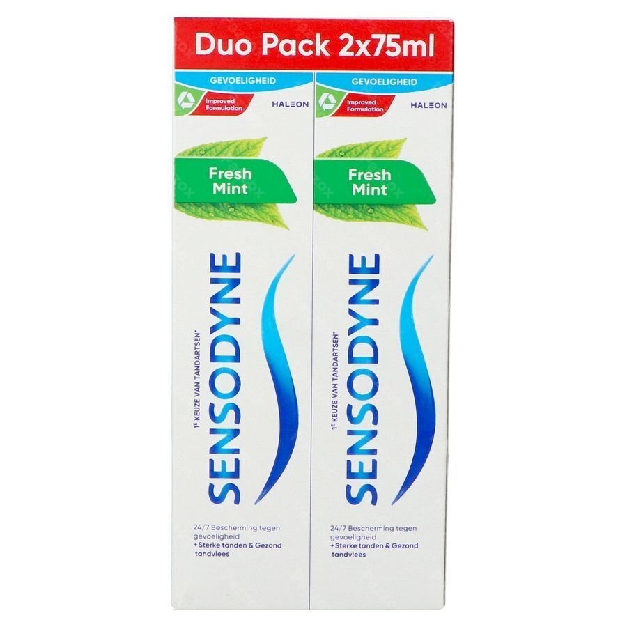 Sensodyne Fresh Mint Tandpasta 2x75ml