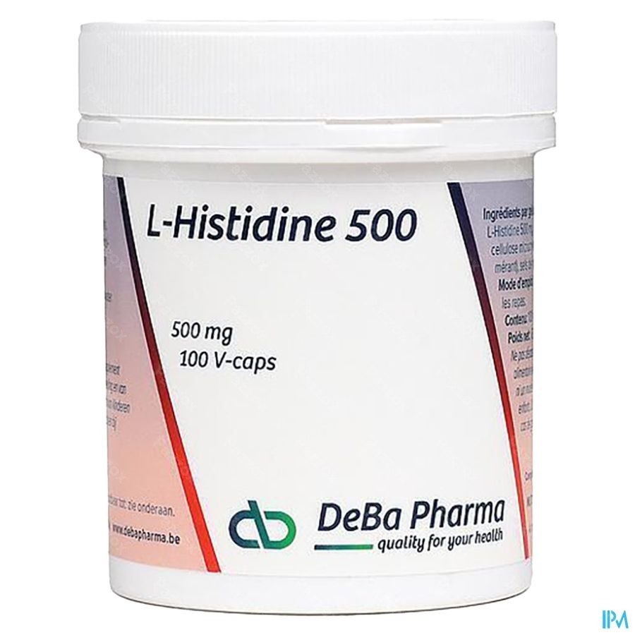 Deba Pharma L-Histidine 100 Plantaardige Capsules