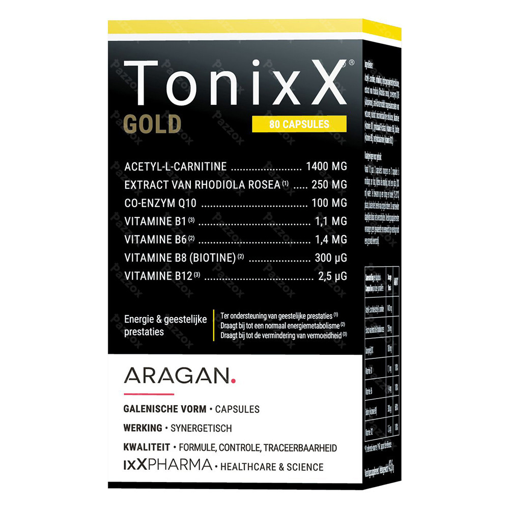 Tonixx Gold 80 Capsules