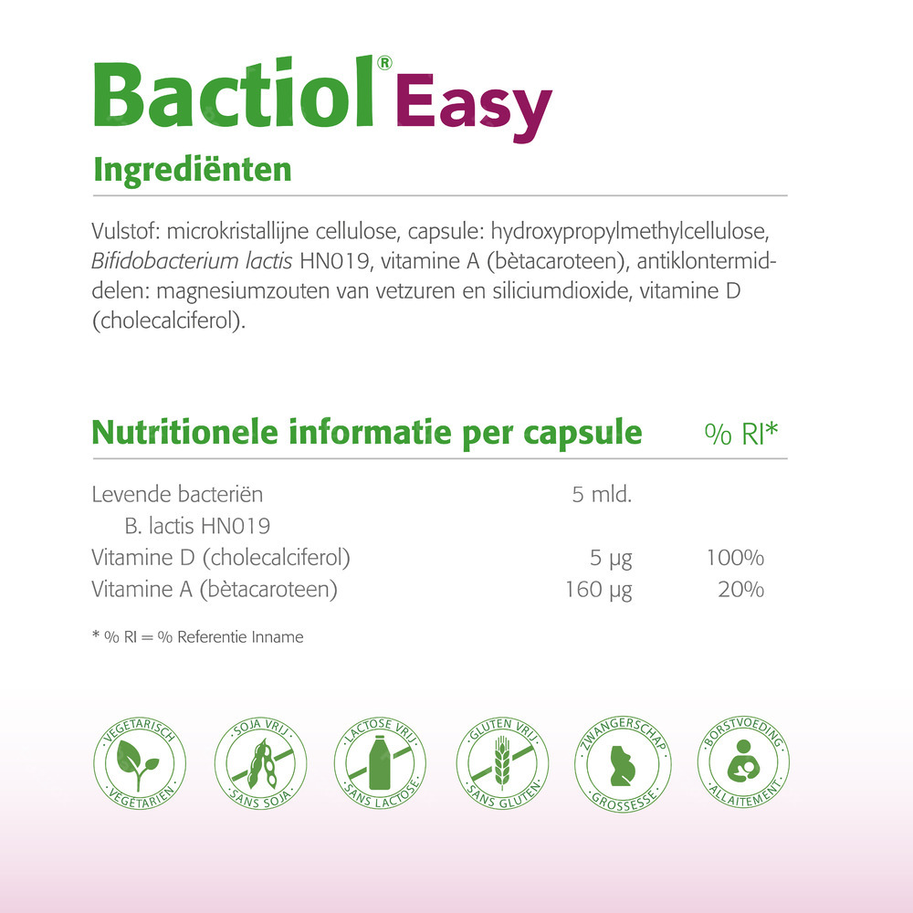 Bactiol Easy 30 Capsules