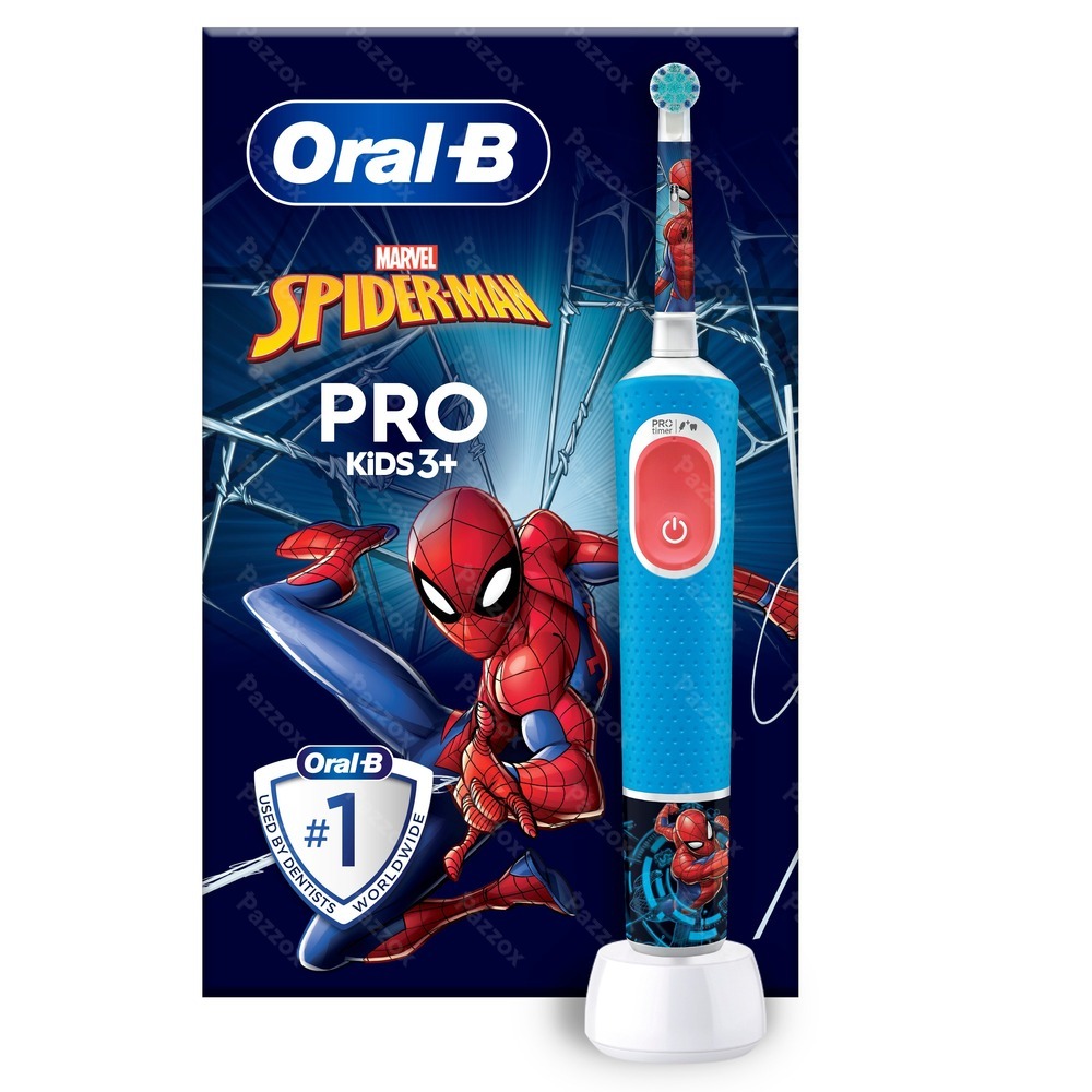 Oral-B Pro Kids Spiderman Brosse à Dents Électrique