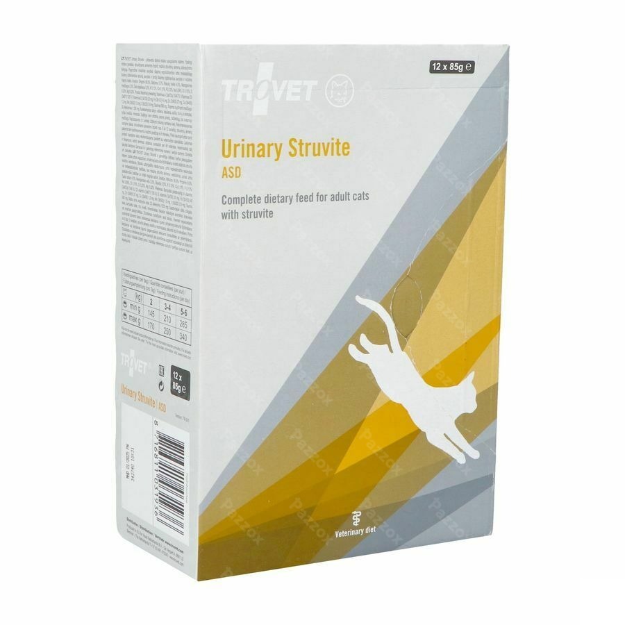 Trovet Asd Urinary Struvite Chat Chick. 12x85g Vmd