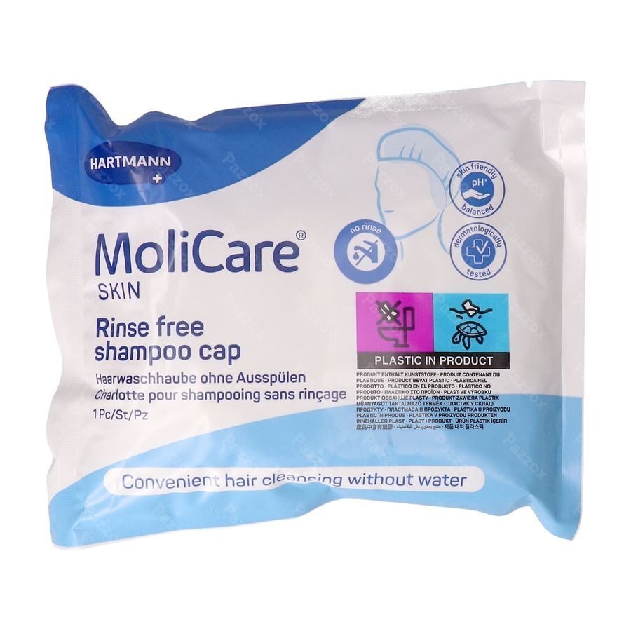 Molicare Skin Rinse Free Shampoo Cap 1 9950770