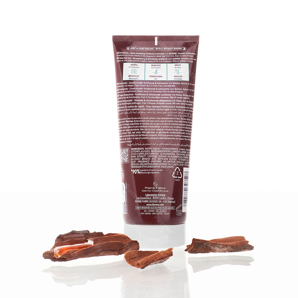 Klorane Capillaire Conditioner tegen haaruitval met Kinine 200ml   