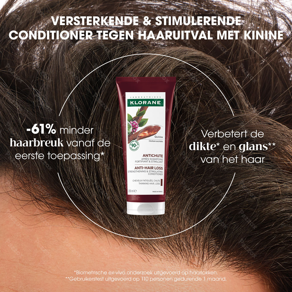 Klorane Capillaire Conditioner tegen haaruitval met Kinine 200ml   