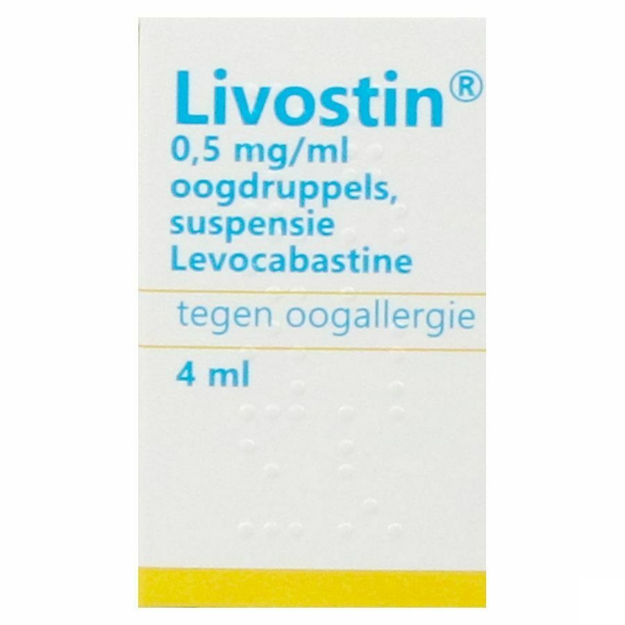 Livostin Pi Pharma 0,5mg/ml Oogdruppels 4ml