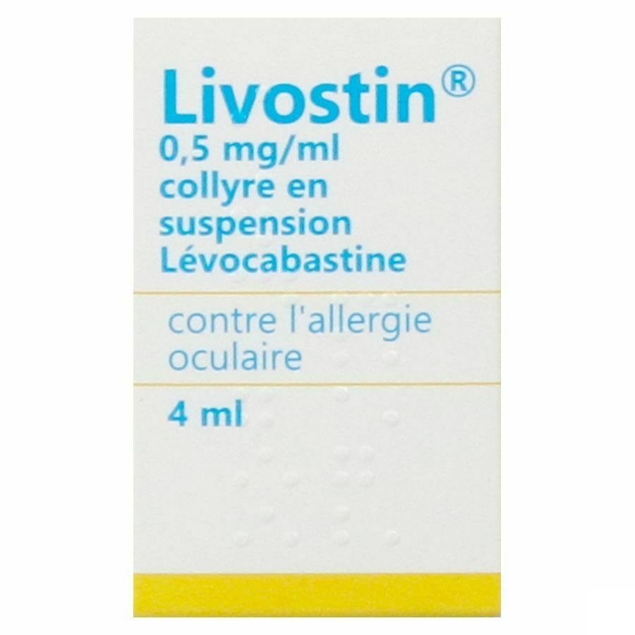 Livostin Pi Pharma 0,5mg/ml Collyre Susp 4ml Pip