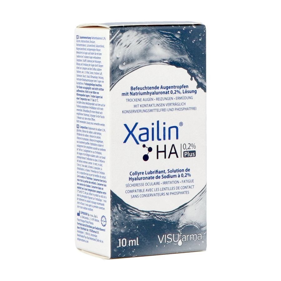 Xailin Ha 0,2% + Fl 10ml