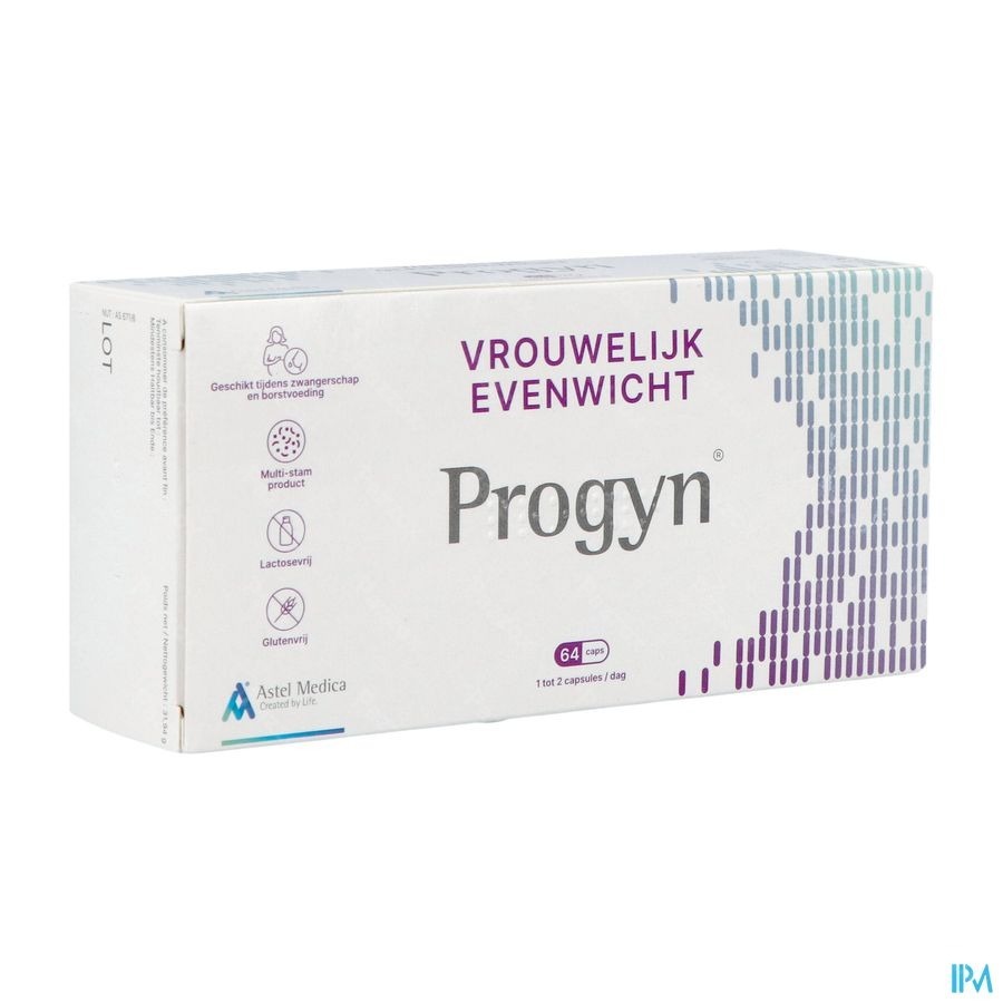 Progyn Probiotica Vrouwelijk Evenwicht  64 Capsules