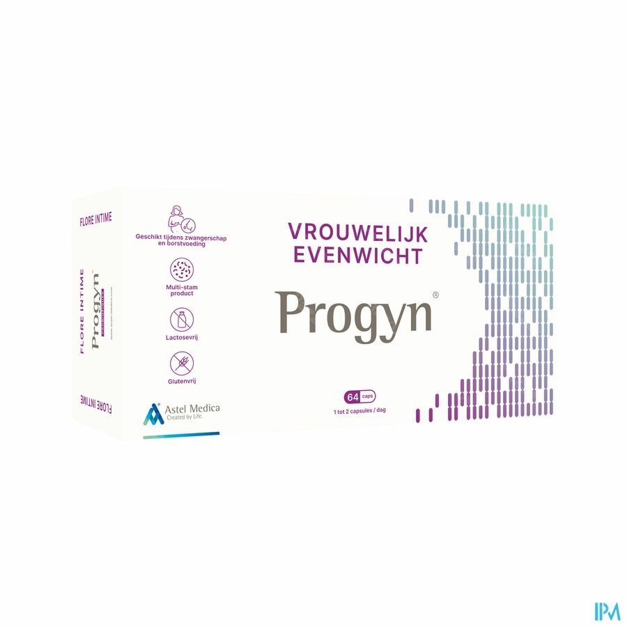 Progyn Probiotica Vrouwelijk Evenwicht  64 Capsules