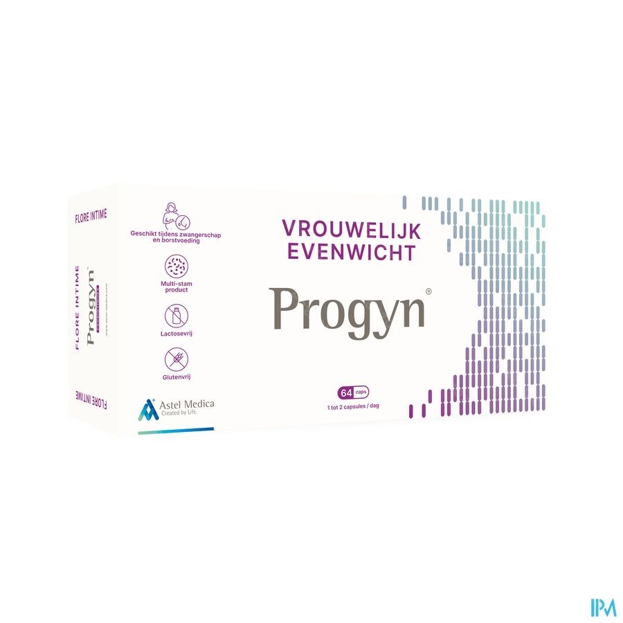 Progyn Probiotica Vrouwelijk Evenwicht  64 Capsules