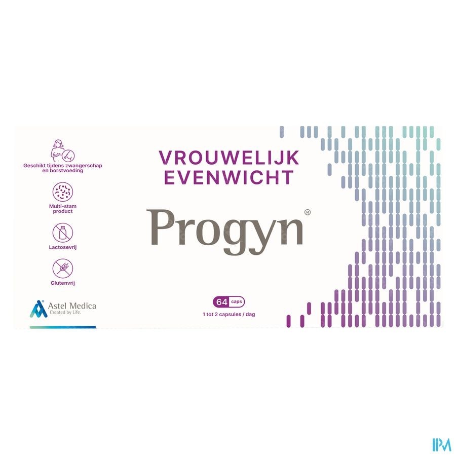Progyn Probiotica Vrouwelijk Evenwicht  64 Capsules