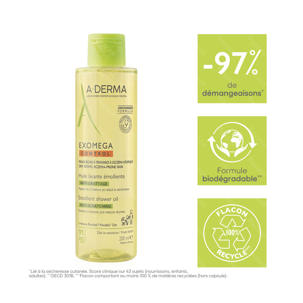 Aderma Exomega Control Hle Lavante Emollient.200ml