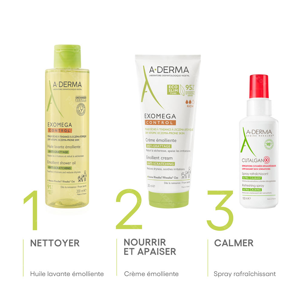 Aderma Exomega Control Hle Lavante Emollient.200ml