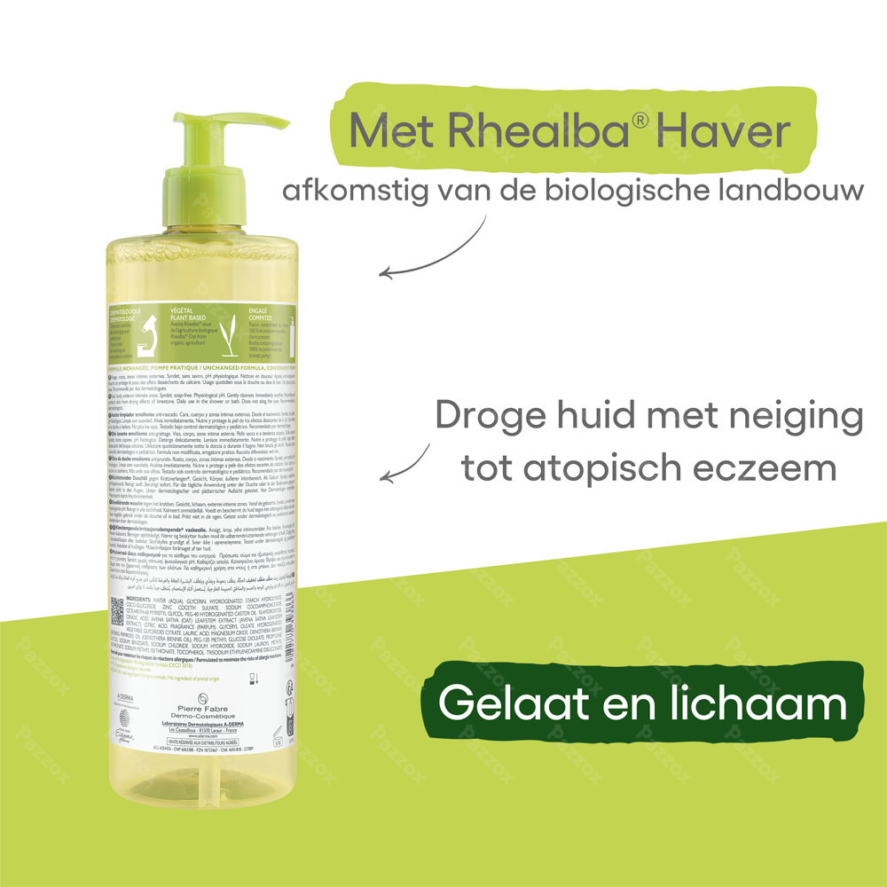 A-Derma Exomega Control Emolierende Wasolie 750ml