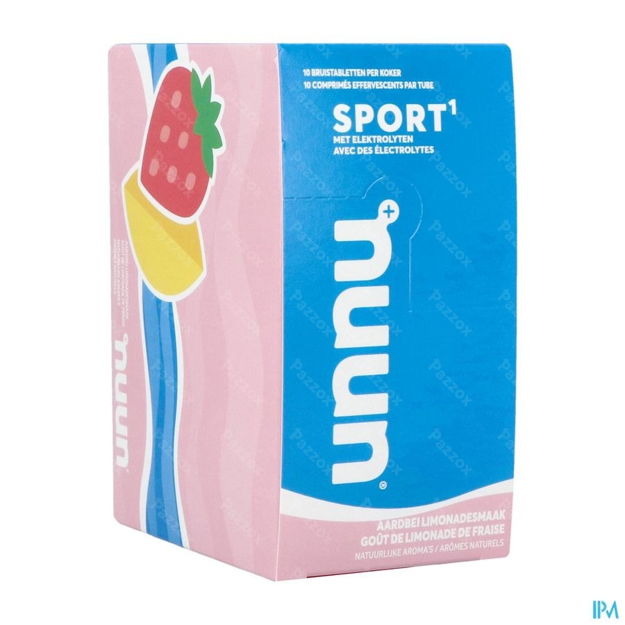 Nuun Sport Gout Limonade Fraise Comp Efferv 10