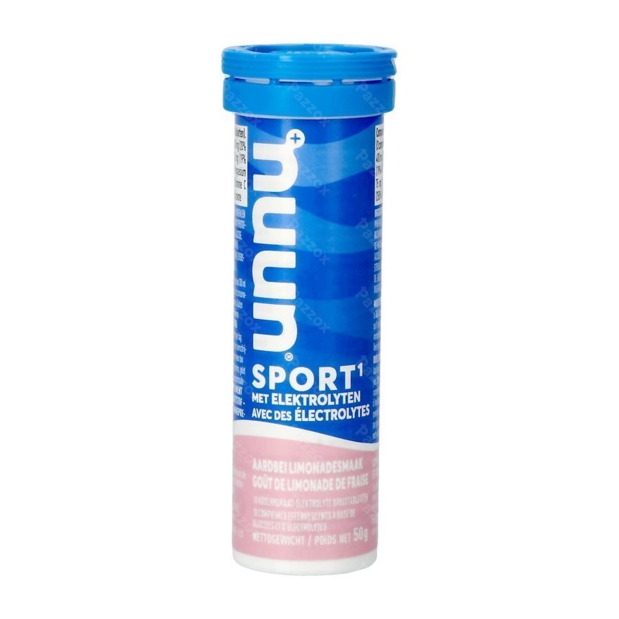Nuun Sport Gout Limonade Fraise Comp Efferv 10